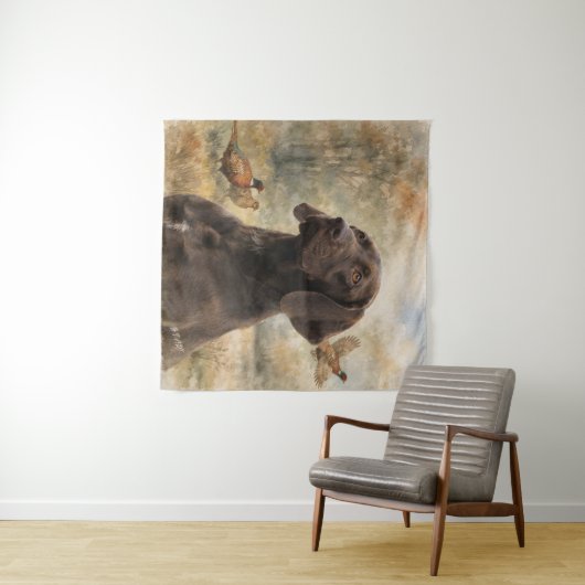  German Shorthaired Pointer  タペストリー (インサイチュ(横))