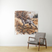  German Shorthaired Pointer  タペストリー (インサイチュ)