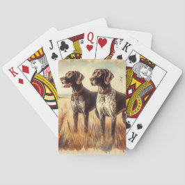 German Shorthaired Pointer トランプ