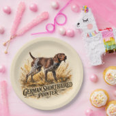  German Shorthaired Pointer  ペーパープレート (パーティー)