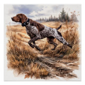  German Shorthaired Pointer  ポスター (正面)