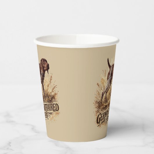  German Shorthaired Pointer  紙コップ (左)