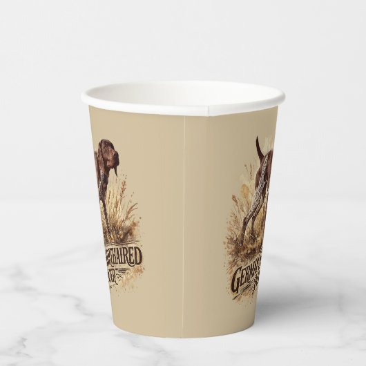  German Shorthaired Pointer  紙コップ (右)