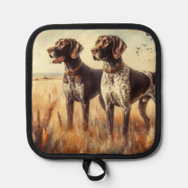 German Shorthaired Pointer 鍋敷き