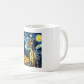 German Shorthaired Pointer 1 Cute Dog Halloween Ja コーヒーマグカップ (正面右)