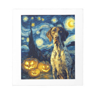 German Shorthaired Pointer 1 Cute Dog Halloween Ja ノートパッド