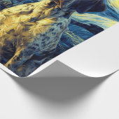 German Shorthaired Pointer 1 Cute Dog Halloween Ja ラッピングペーパー (角)