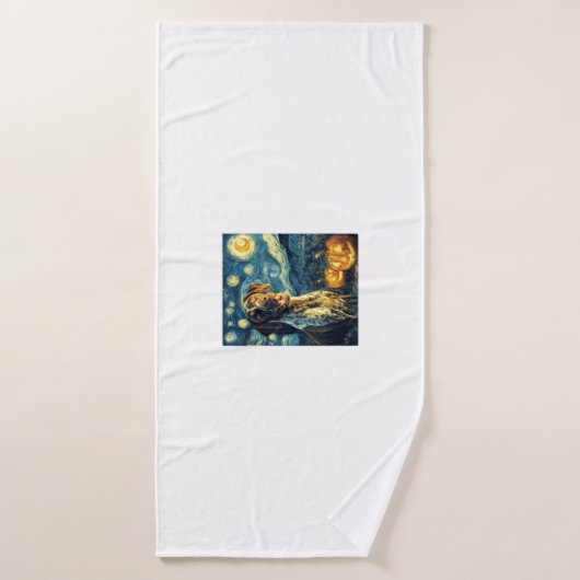 German Shorthaired Pointer 2 Cute Dog Halloween Ja バスタオル (バスタオル)