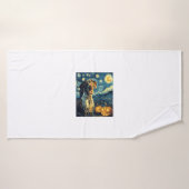 German Shorthaired Pointer 2 Cute Dog Halloween Ja バスタオル (バスタオル)