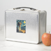 German Shorthaired Pointer 2 Cute Dog Halloween Ja メタルランチボックス (インサイチュ)