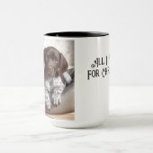 German Shorthaired Pointer Christmas Coffee Mug マグカップ (中央)