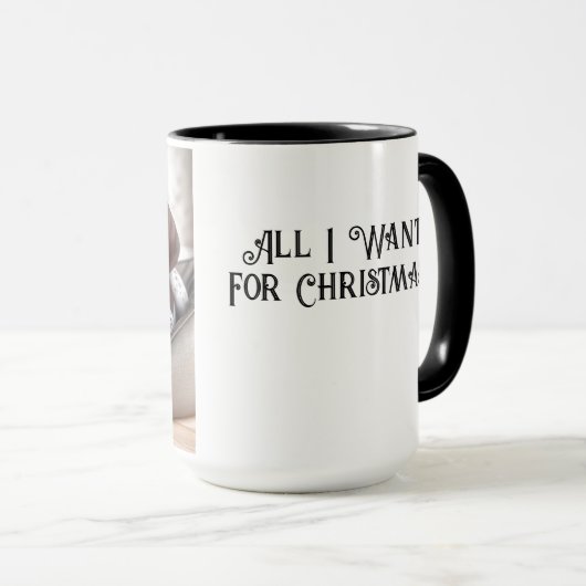 German Shorthaired Pointer Christmas Coffee Mug マグカップ (正面右)