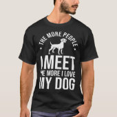 German Shorthaired Pointer Dog Puppies Owner Tシャツ (正面)