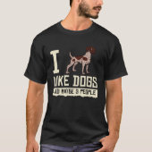 German Shorthaired Pointer Dog Puppies Owner Tシャツ (正面)