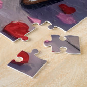 German Shorthaired Pointer  Dog Valentine's Day  ジグソーパズル (側面)