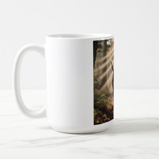 German Shorthaired Pointer Elegant Coffee Mug コーヒーマグカップ (左)