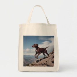 German Shorthaired Pointer Elegant GroceryTote Bag トートバッグ