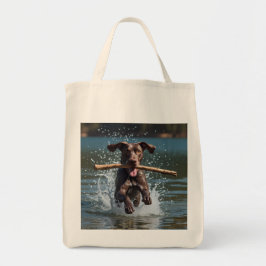 German Shorthaired Pointer Elegant GroceryTote Bag トートバッグ