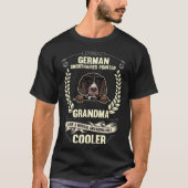 German Shorthaired Pointer Grandma Like A Normal G Tシャツ (正面)