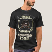 German Shorthaired Pointer Grandpa Like A Normal G Tシャツ (正面)