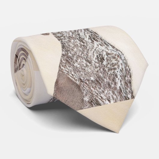 German Shorthaired Pointer Painting - Dog Art ネクタイ (ロール)