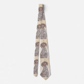 German Shorthaired Pointer Painting - Dog Art ネクタイ (裏面)