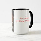 German Shorthaired Pointer Pair Christmas Mug Cup マグカップ (正面右)