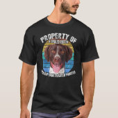 German Shorthaired Pointer Property Of Retro Tシャツ (正面)