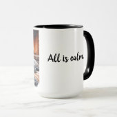 German Shorthaired Pointer Sleeping Christmas Mug マグカップ (正面右)