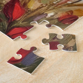 German Shorthaired Pointer Valentine's Day Heart ジグソーパズル (側面)