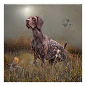 German Shorthaired Pointers  フォトプリント (正面)