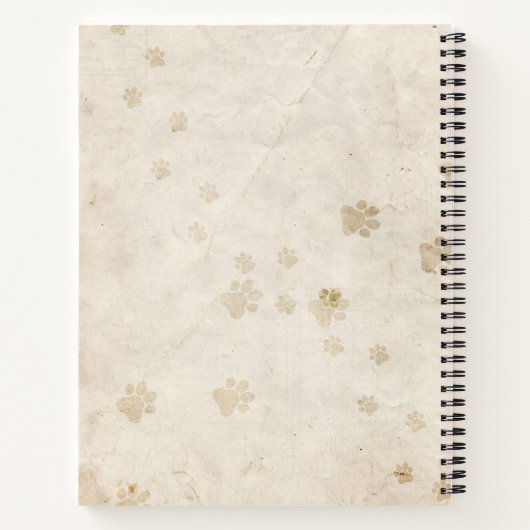 German Shorthaired Pointer's Diary ノートブック (裏面)