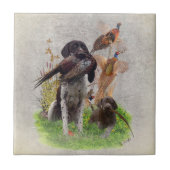 German Shorthaired Pointers (GSP) Gift Box タイル (正面)