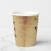 German "Smoker Man" Incense Burner Paper Cups 紙コップ (右)
