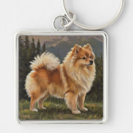 German Spitz キーホルダー