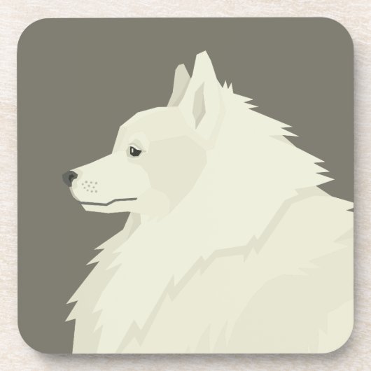 German Spitz コースター (正面)