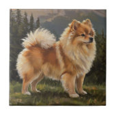 German Spitz タイル (正面)