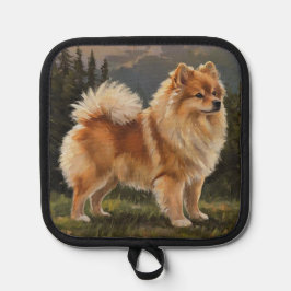 German Spitz 鍋敷き