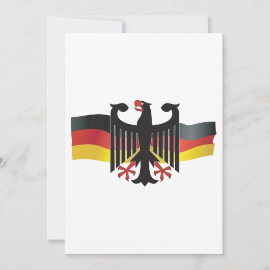 German Symbol Invitation 招待状 (正面)