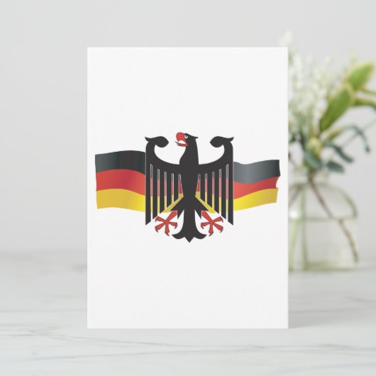 German Symbol Invitation 招待状 (スタンド正面)