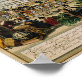 German town Lingen (1700) ポスター (角)