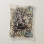 German Wirehaired Pointer アクセントクッション (裏面(縦))