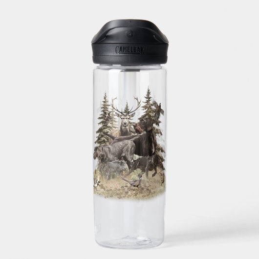 German Wirehaired Pointer ウォーターボトル (背面)