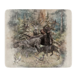 German Wirehaired Pointer カッティングボード