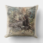 German Wirehaired Pointer クッション (正面)