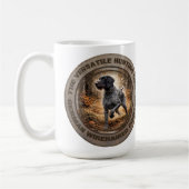 German Wirehaired Pointer コーヒーマグカップ (左)