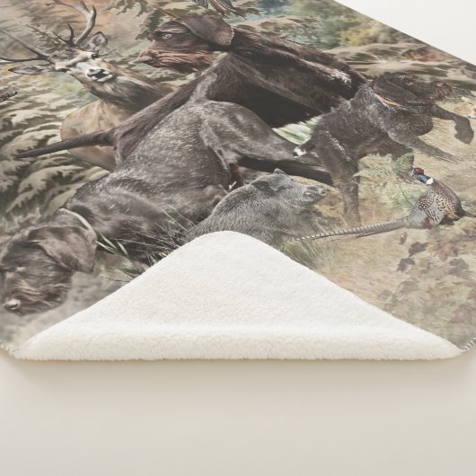 German Wirehaired Pointer シェルパブランケット (3/4)