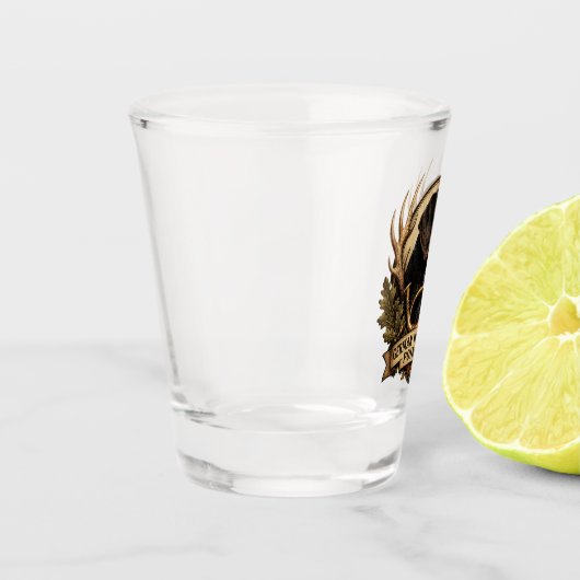 German Wirehaired Pointer ショットグラス (左)