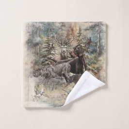 German Wirehaired Pointer バスタオルセット