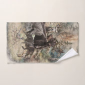 German Wirehaired Pointer バスタオルセット (ハンドタオル)